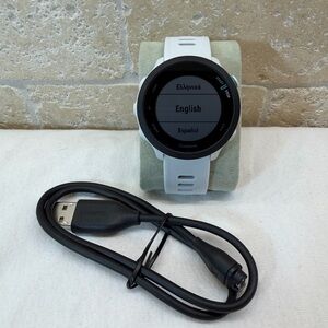 Garmin Forerunner 55 GPS Watch - White